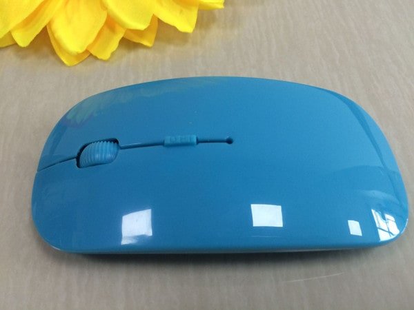 Candy color ultra thin 2.4 USB Wireless Mouse - Family comes first essentialsDC - THE CEOPink
