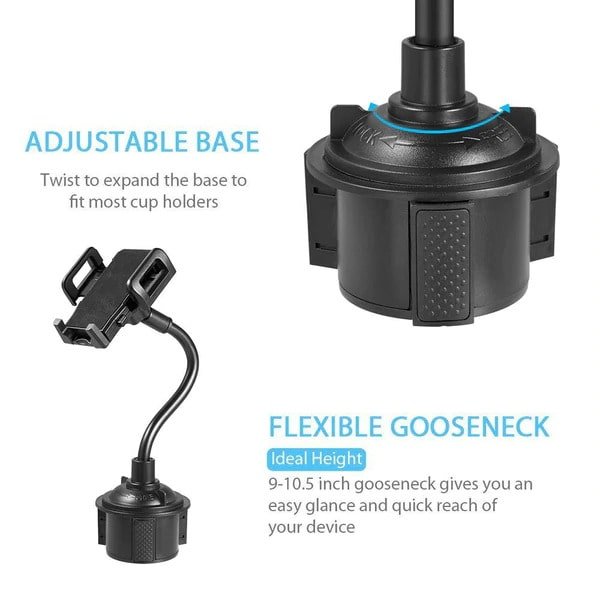 Cellphone Car Cup Holder Mount - Family comes first essentialsDC - THE CEO