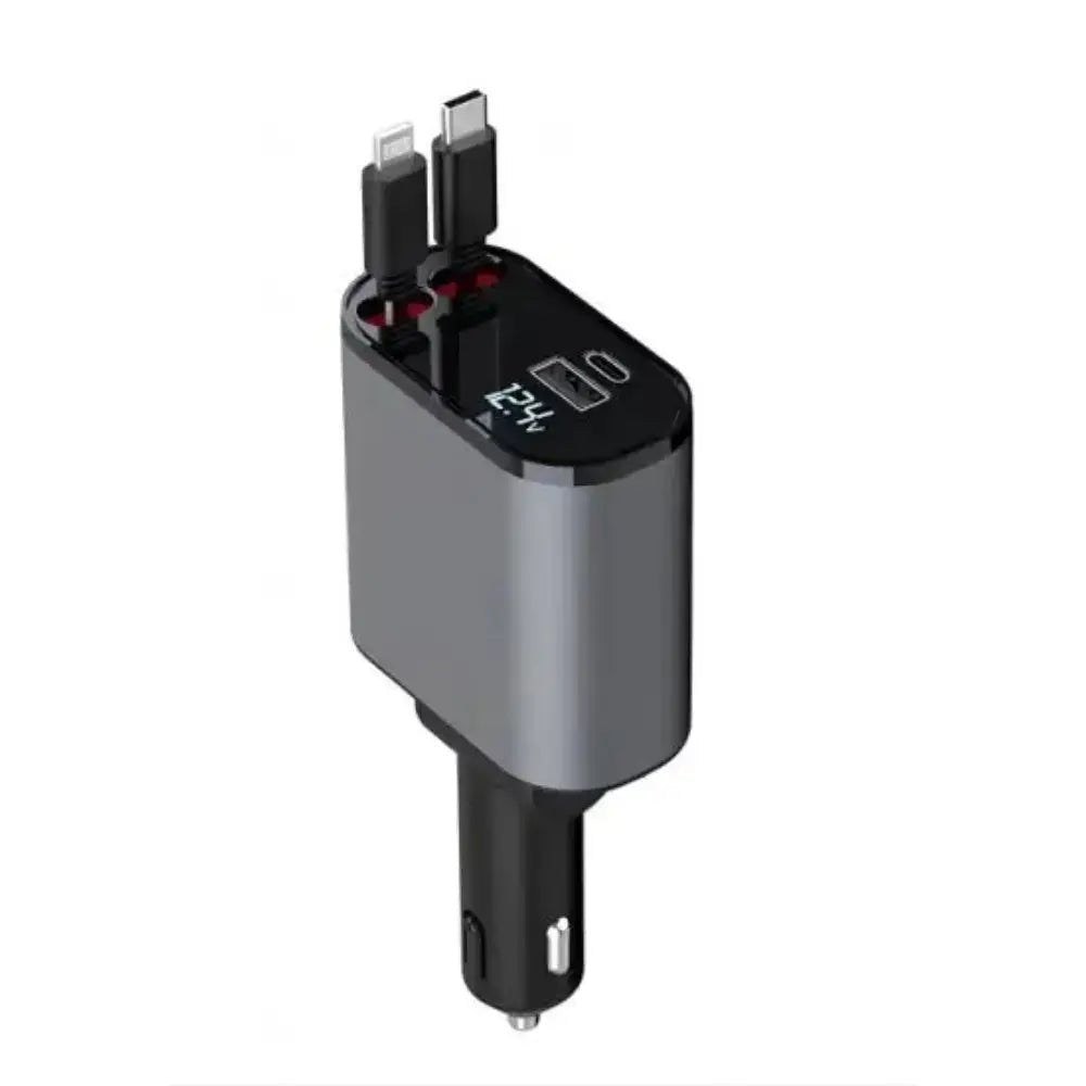 FAST 100W Car Phone Charger Lighter USB And TYPE - C Adapter - Family comes first essentialsDC - THE CEOLightning (iPhone)
